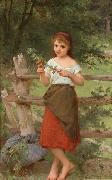 Emile Munier Contemplation Germany oil painting reproduction